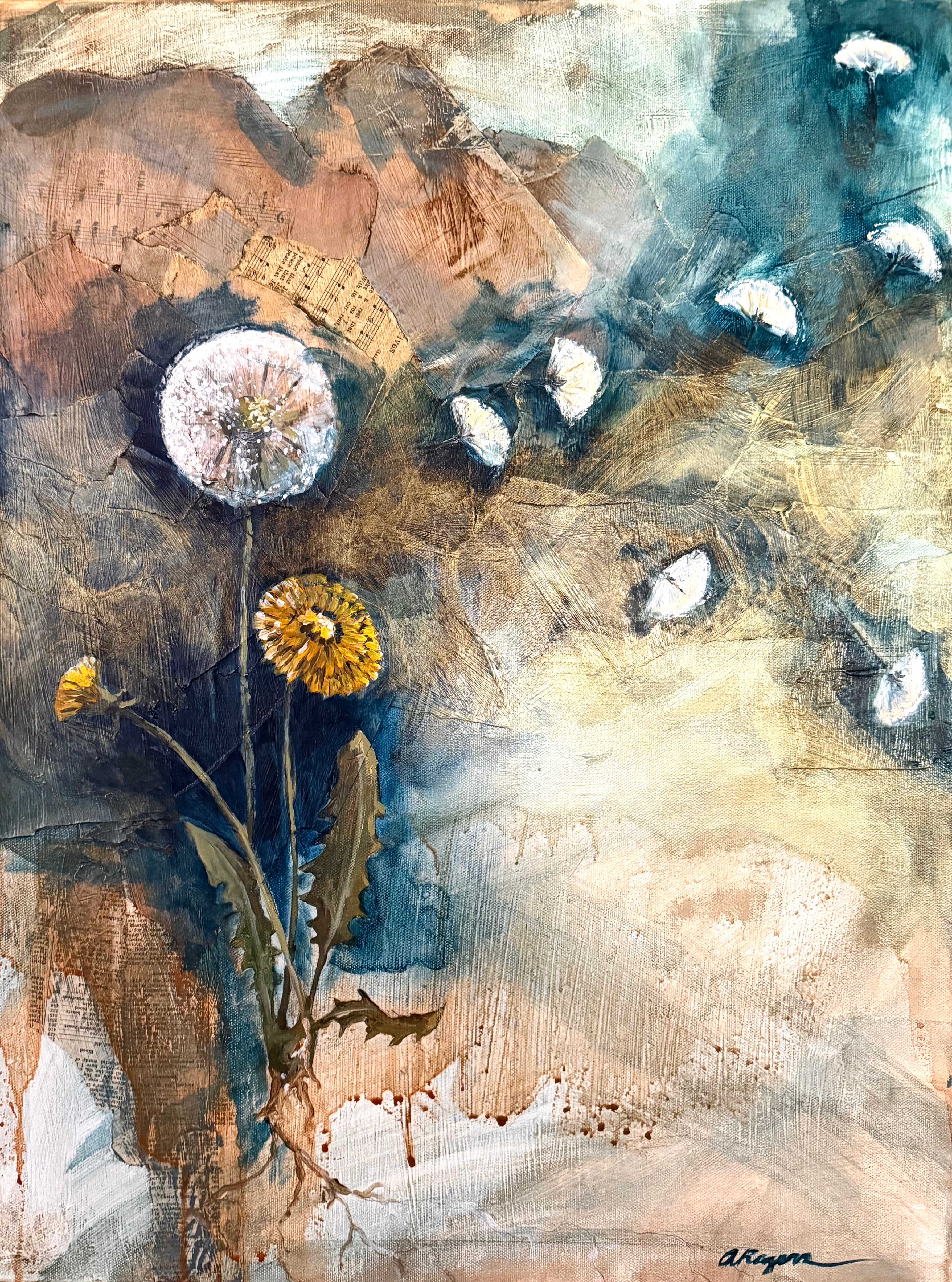 Dandelion Roots Print